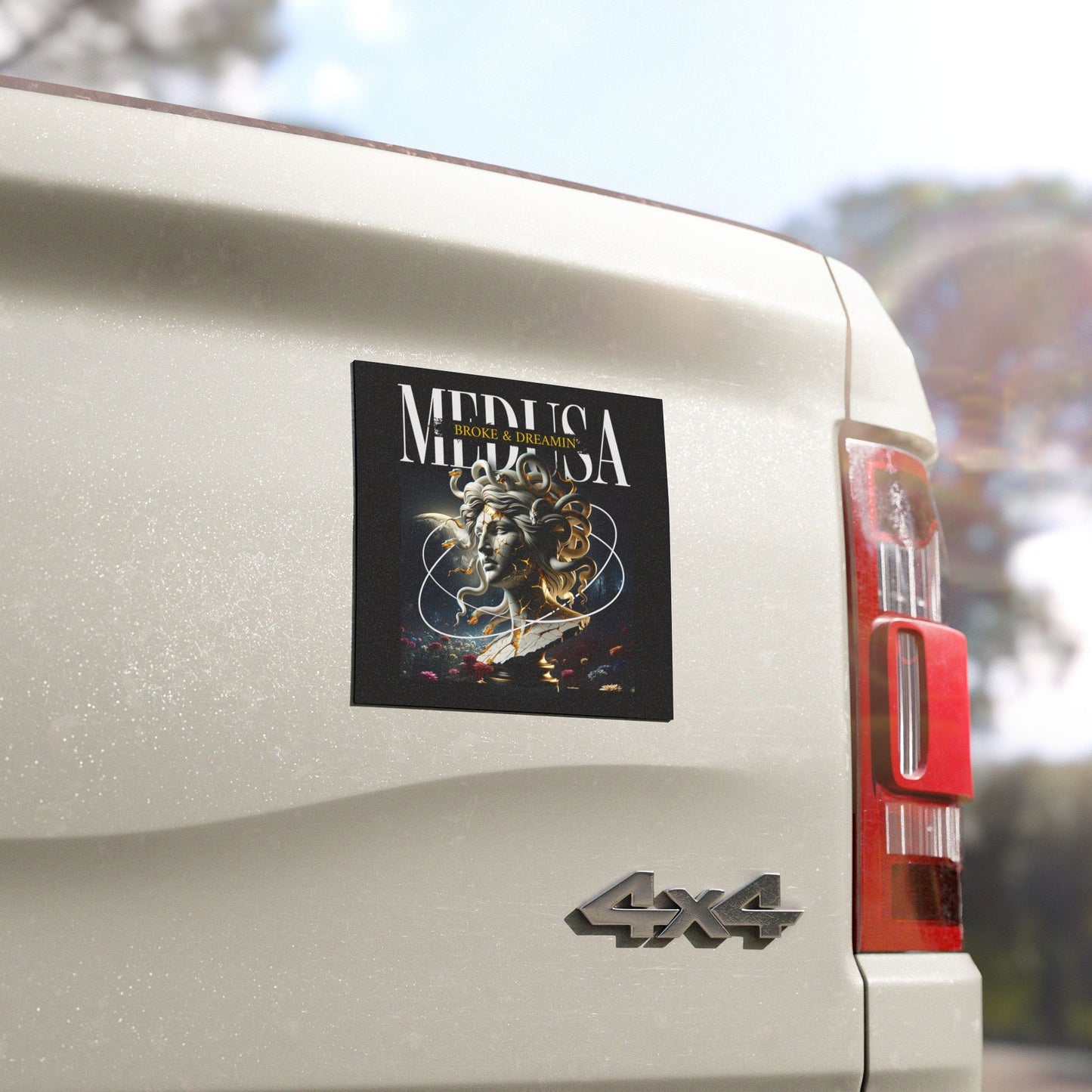 “Medusa” Car Magnet - Broke & Dreamin' Magnets