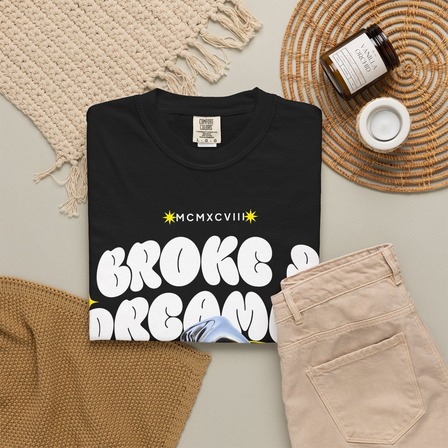 “Chrome” Unisex T-Shirt - Broke & Dreamin' T-Shirts