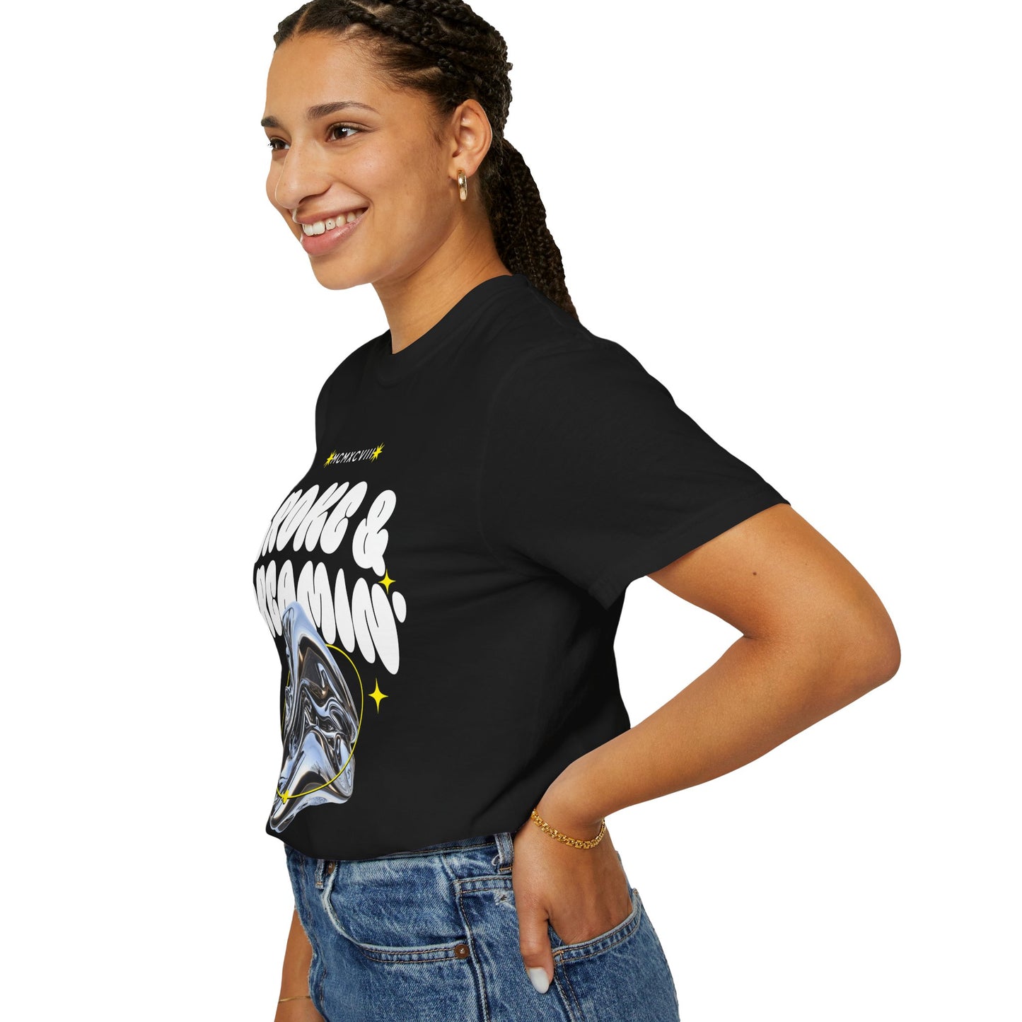 “Chrome” Unisex T-Shirt - Broke & Dreamin' T-Shirts