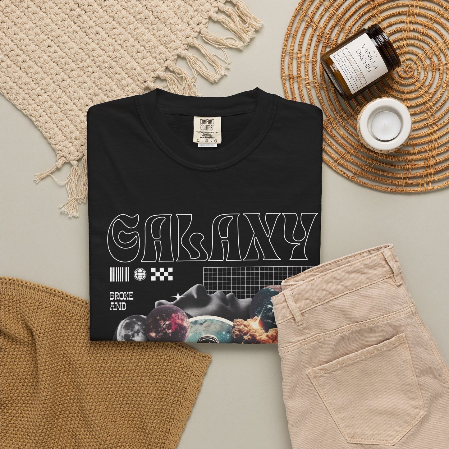 "Galaxy” Unisex T-Shirt - Broke & Dreamin' T-Shirts