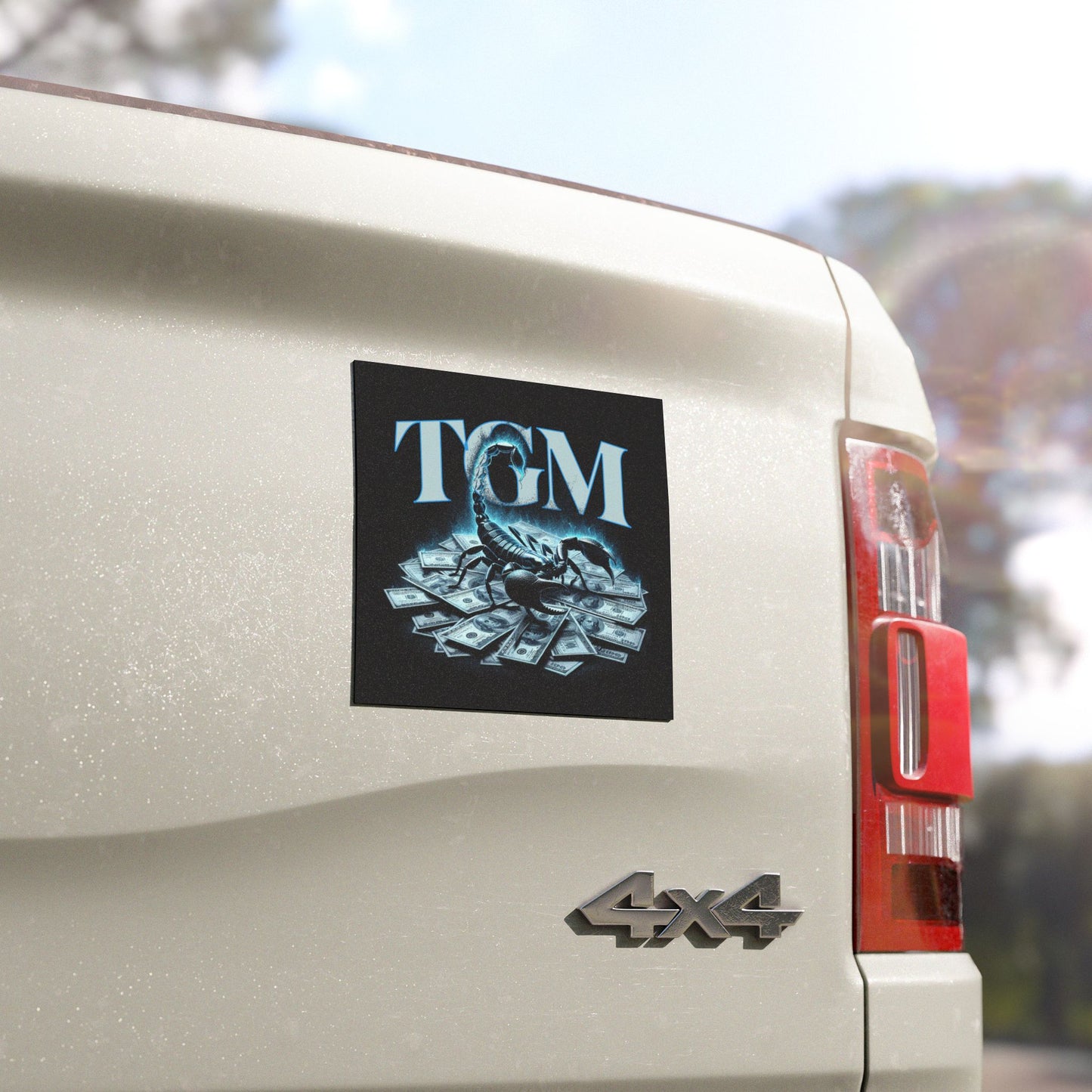 "TGM Scorpion” Car Magnet - Broke & Dreamin' Magnets