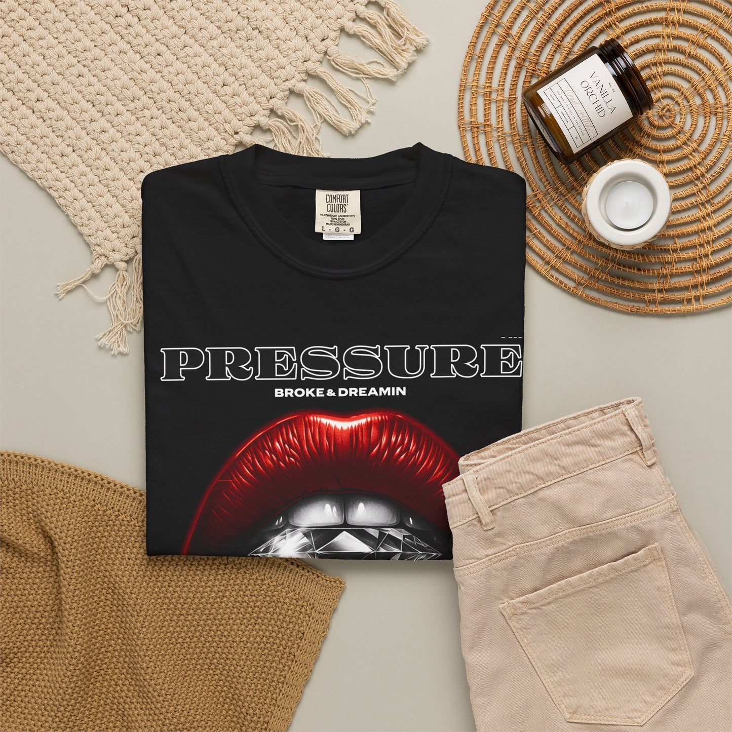 "Pressure” Unisex T-Shirt - Broke & Dreamin' T-Shirts