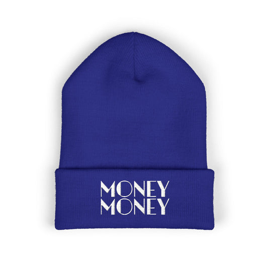 "Money" Embroidered Beanie - Broke & Dreamin' Beanies