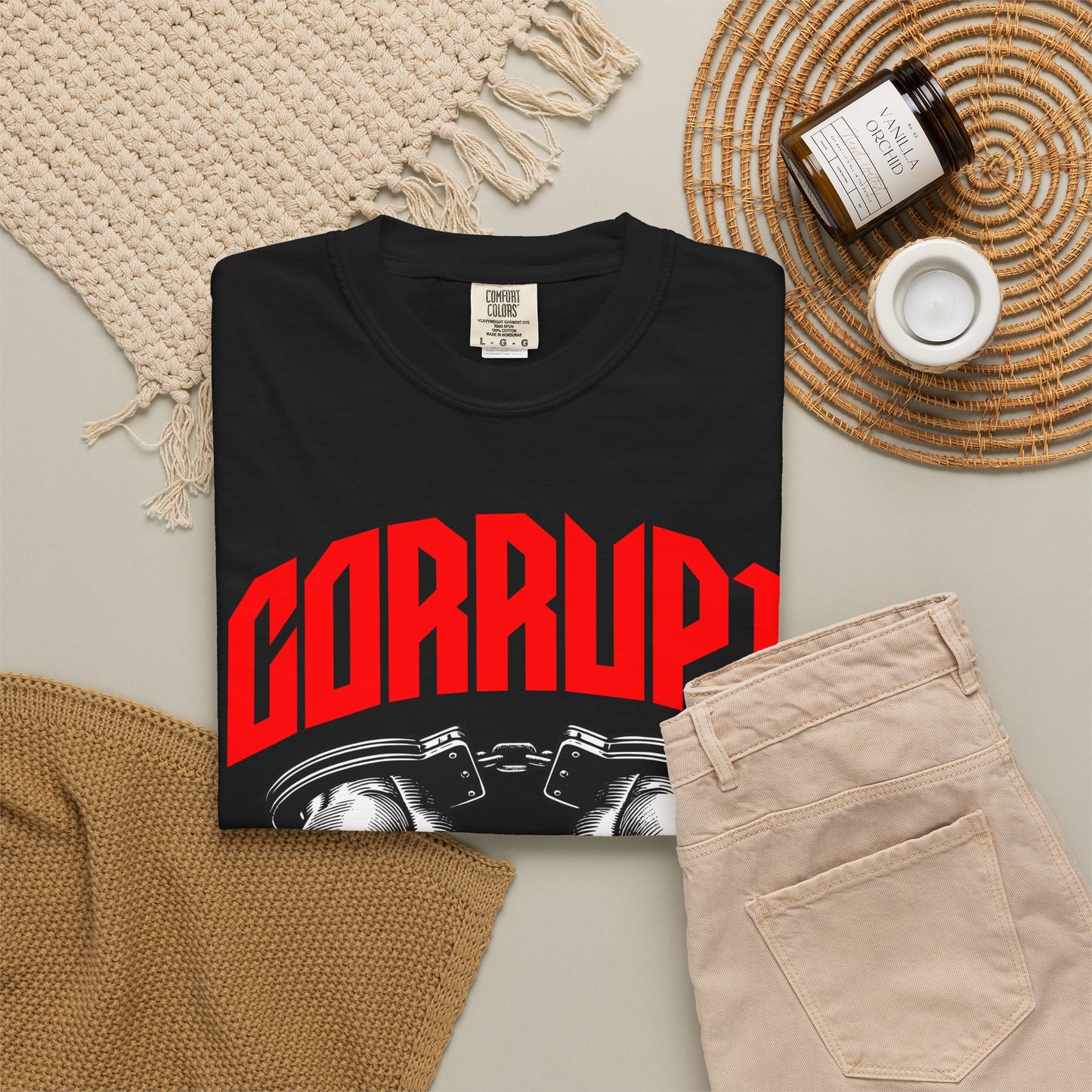 “Corrupt” Unisex T-Shirt - Broke & Dreamin' T-Shirts