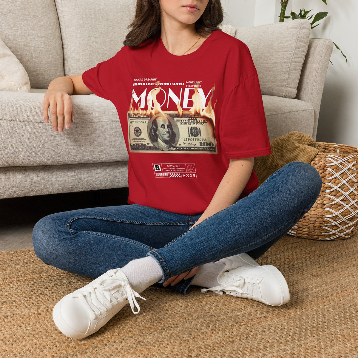 “Money Ain't Everything” Unisex T-Shirt - Broke & Dreamin' T-Shirts