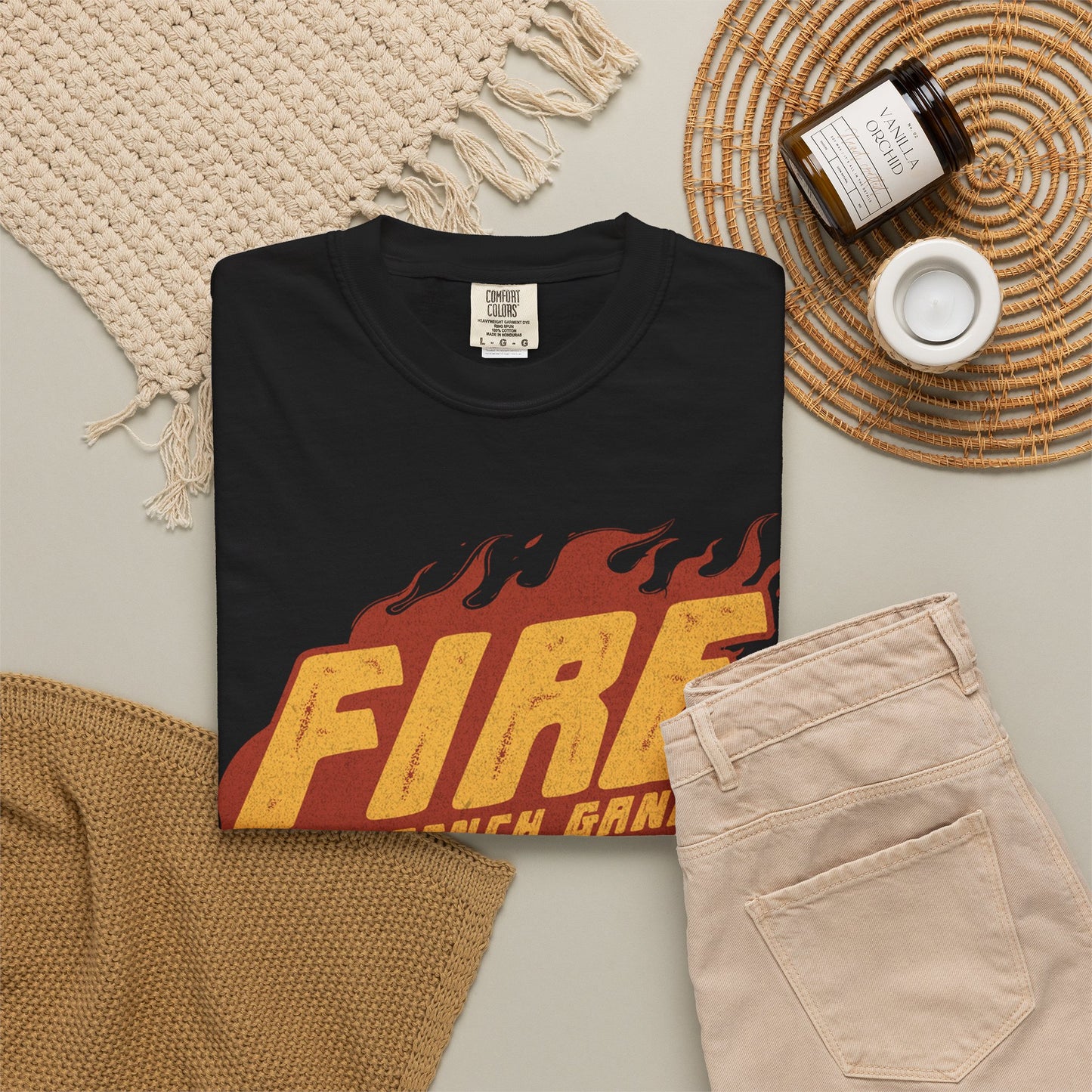 "Trench Gang Fire” Unisex T-Shirt - Broke & Dreamin' T-Shirts