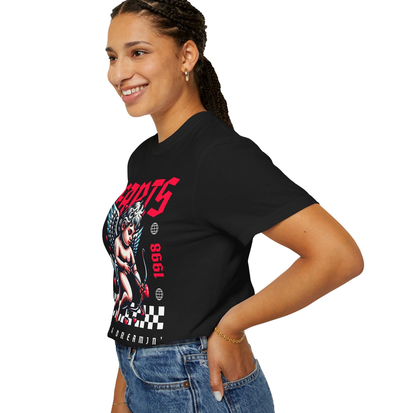 “Hearts” Unisex T-Shirt - Broke & Dreamin' T-Shirts