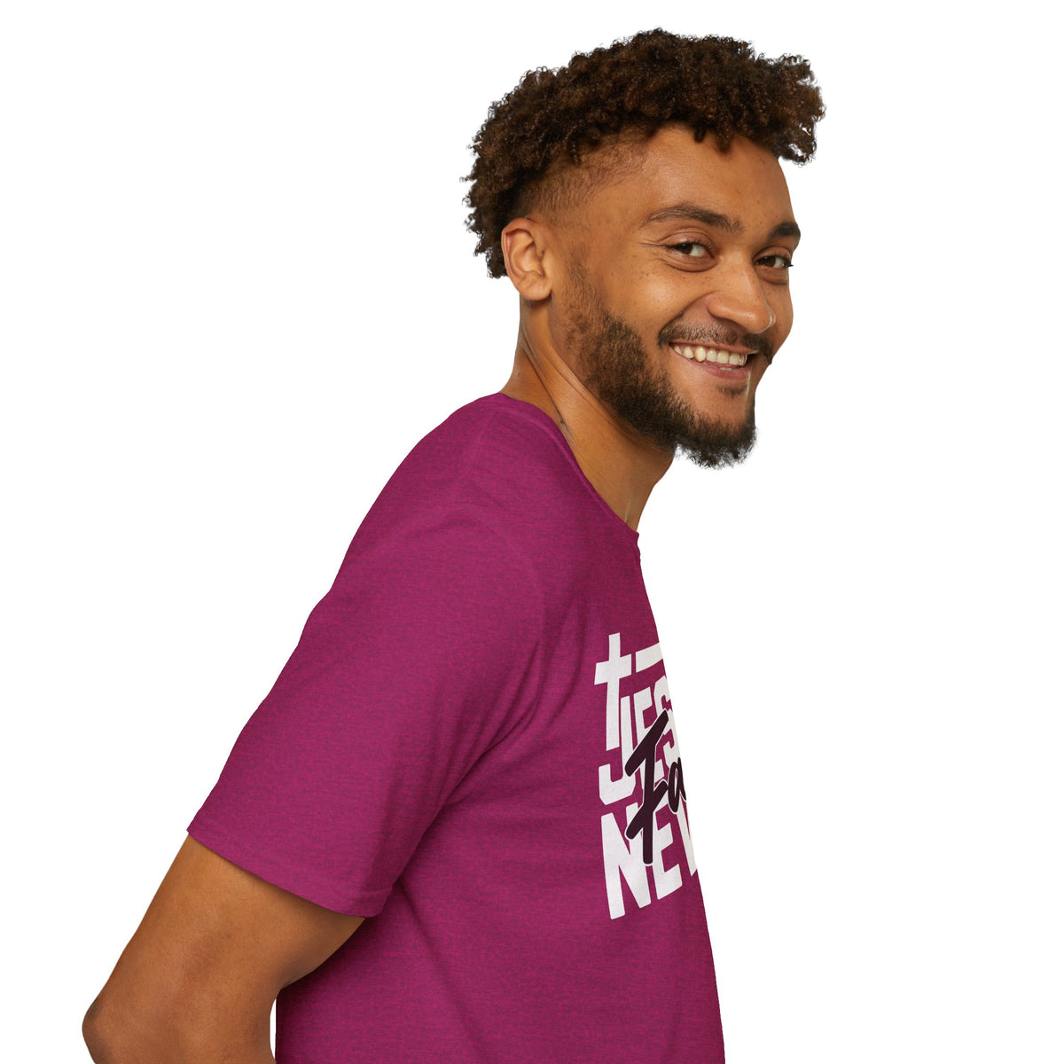 "Jesus Never Fails” Unisex T-Shirt - Broke & Dreamin' T-Shirts