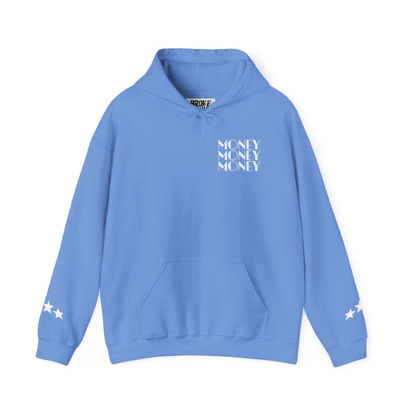 "Money Ain't Everything" Unisex College Hoodie - Broke & Dreamin' Hoodies