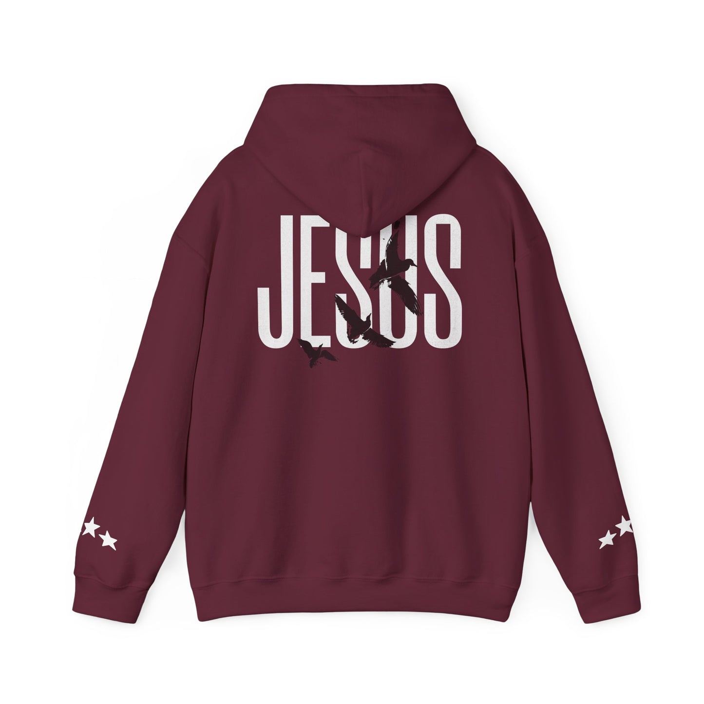 "Jesus x 618AMG" Unisex College Hoodie - Broke & Dreamin' Hoodies