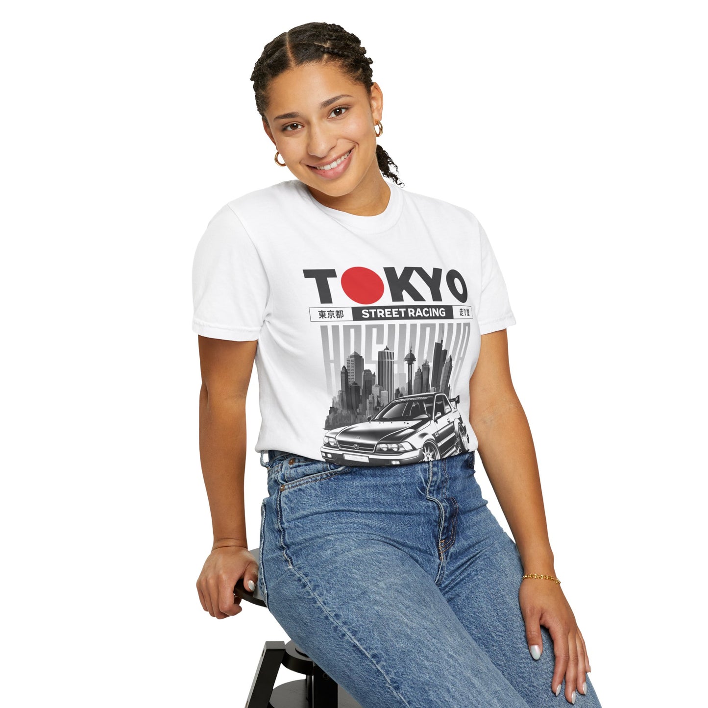 "Tokyo Street Racing” Unisex T-Shirt - Broke & Dreamin' T-Shirts