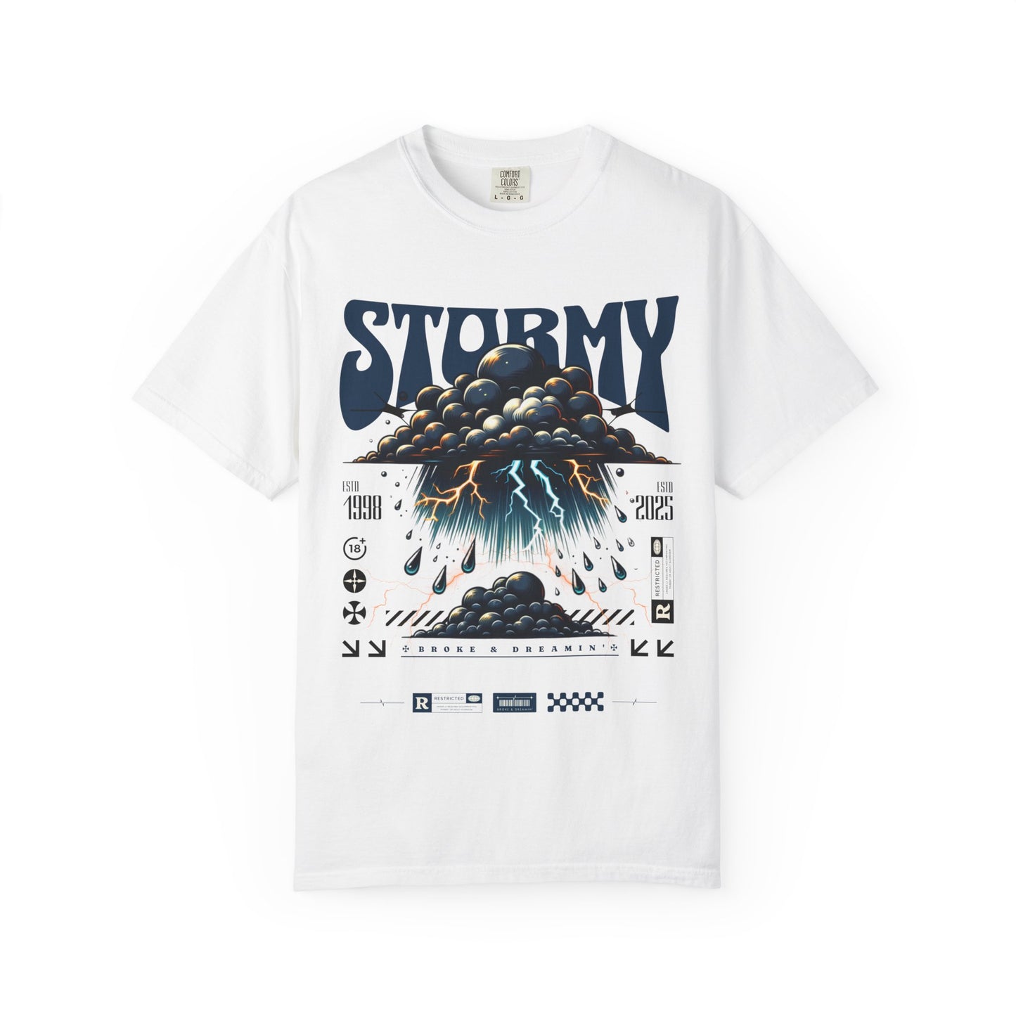 “Stormy” Unisex T-Shirt - Broke & Dreamin' T-Shirts