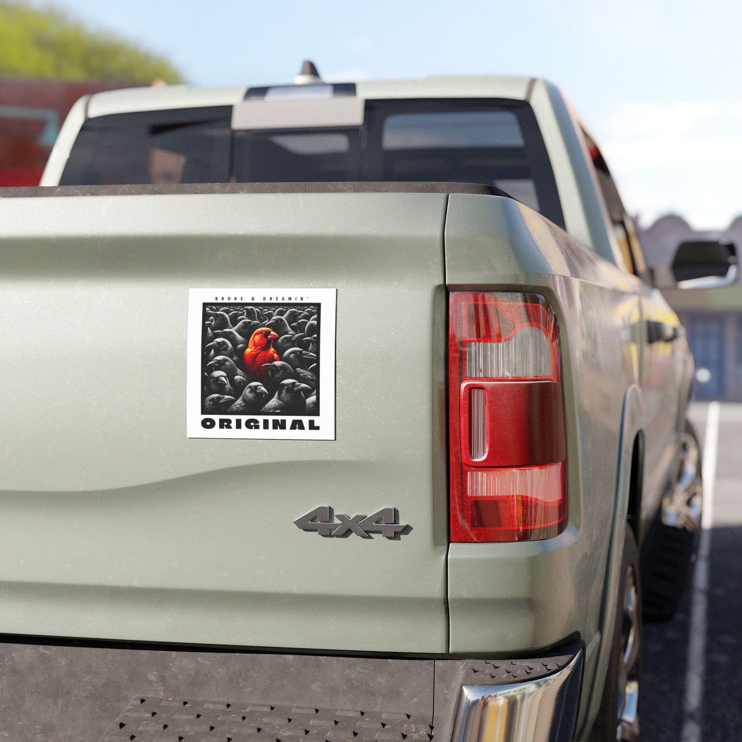 "Original” Car Magnet - Broke & Dreamin' Magnets