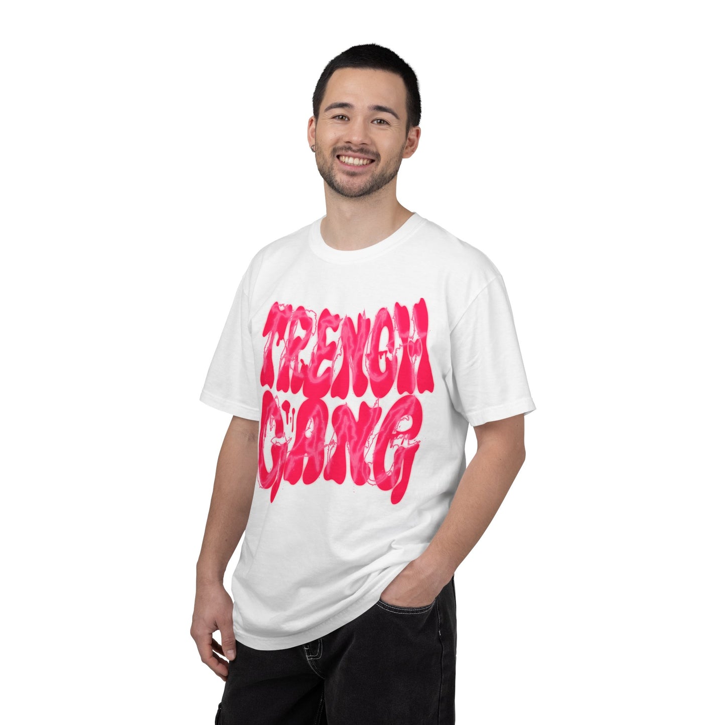 “Trench Gang Pink” Unisex T-Shirt - Broke & Dreamin' T-Shirts