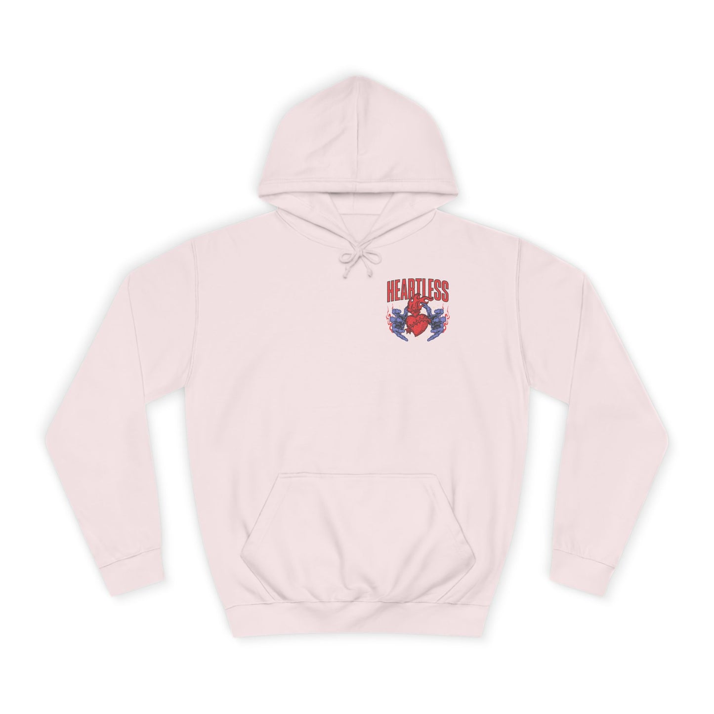 "Heartless" Unisex College Hoodie - Broke & Dreamin' Hoodies