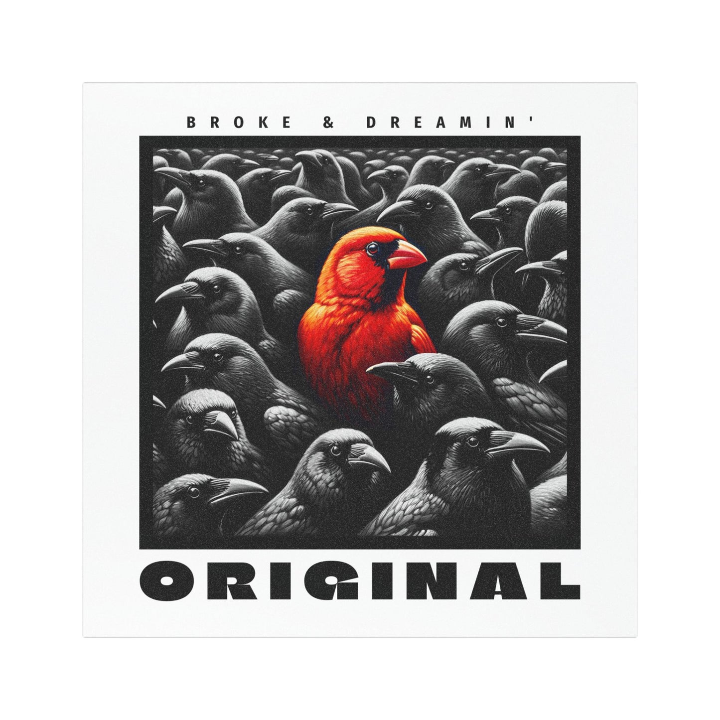 "Original” Car Magnet - Broke & Dreamin' Magnets