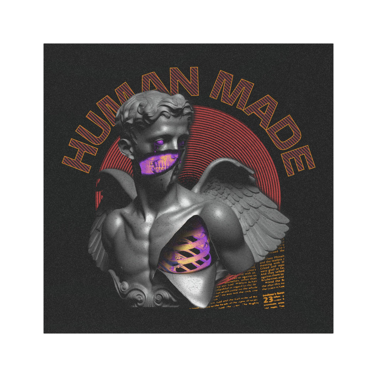 "Human Made” Car Magnet - Broke & Dreamin' Magnets