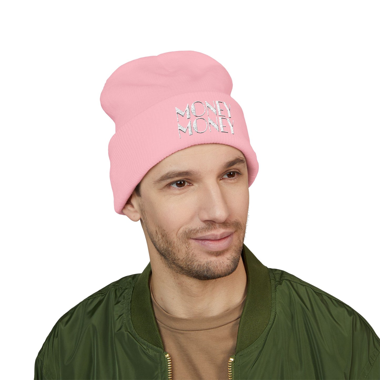 "Money" Embroidered Beanie - Broke & Dreamin' Beanies