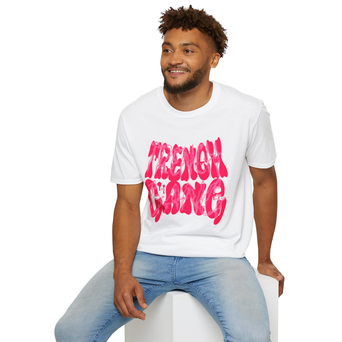 “Trench Gang Pink” Unisex T-Shirt - Broke & Dreamin' T-Shirts