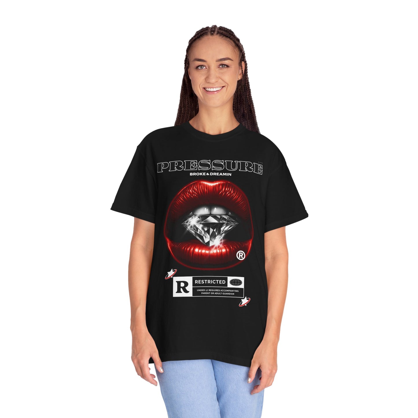 "Pressure” Unisex T-Shirt - Broke & Dreamin' T-Shirts