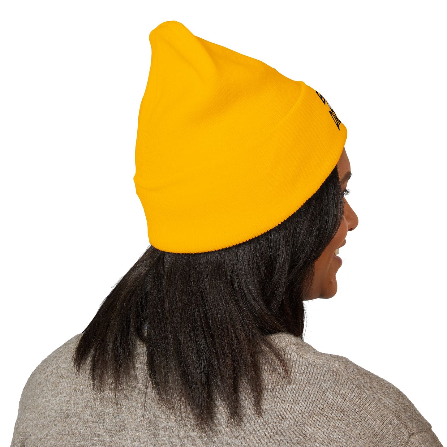 "Broke and Dreamin' Logo" Embroidered Cuffed Beanie - Broke & Dreamin' Beanies