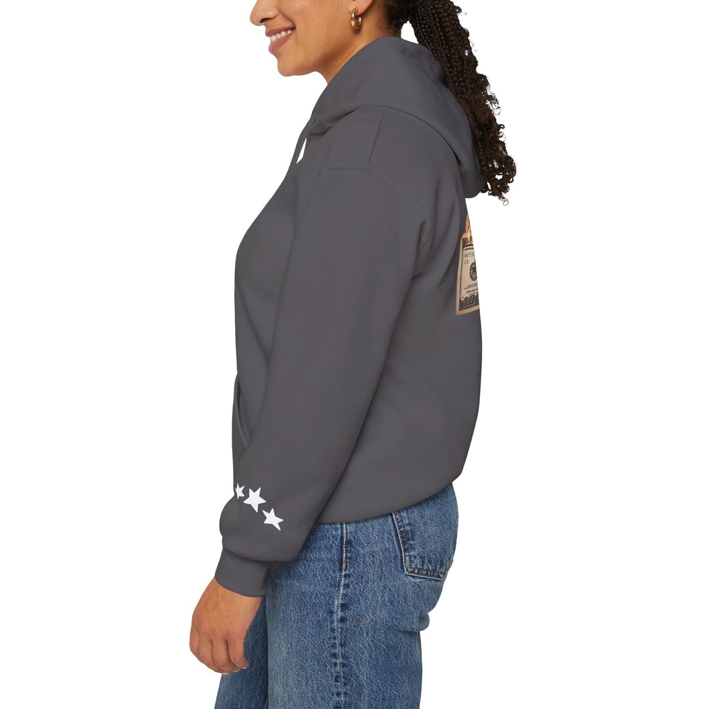 "Money Ain't Everything" Unisex College Hoodie - Broke & Dreamin' Hoodies