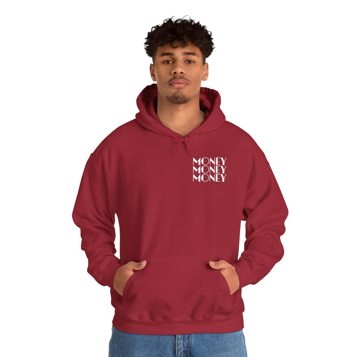 "Money Ain't Everything" Unisex College Hoodie - Broke & Dreamin' Hoodies