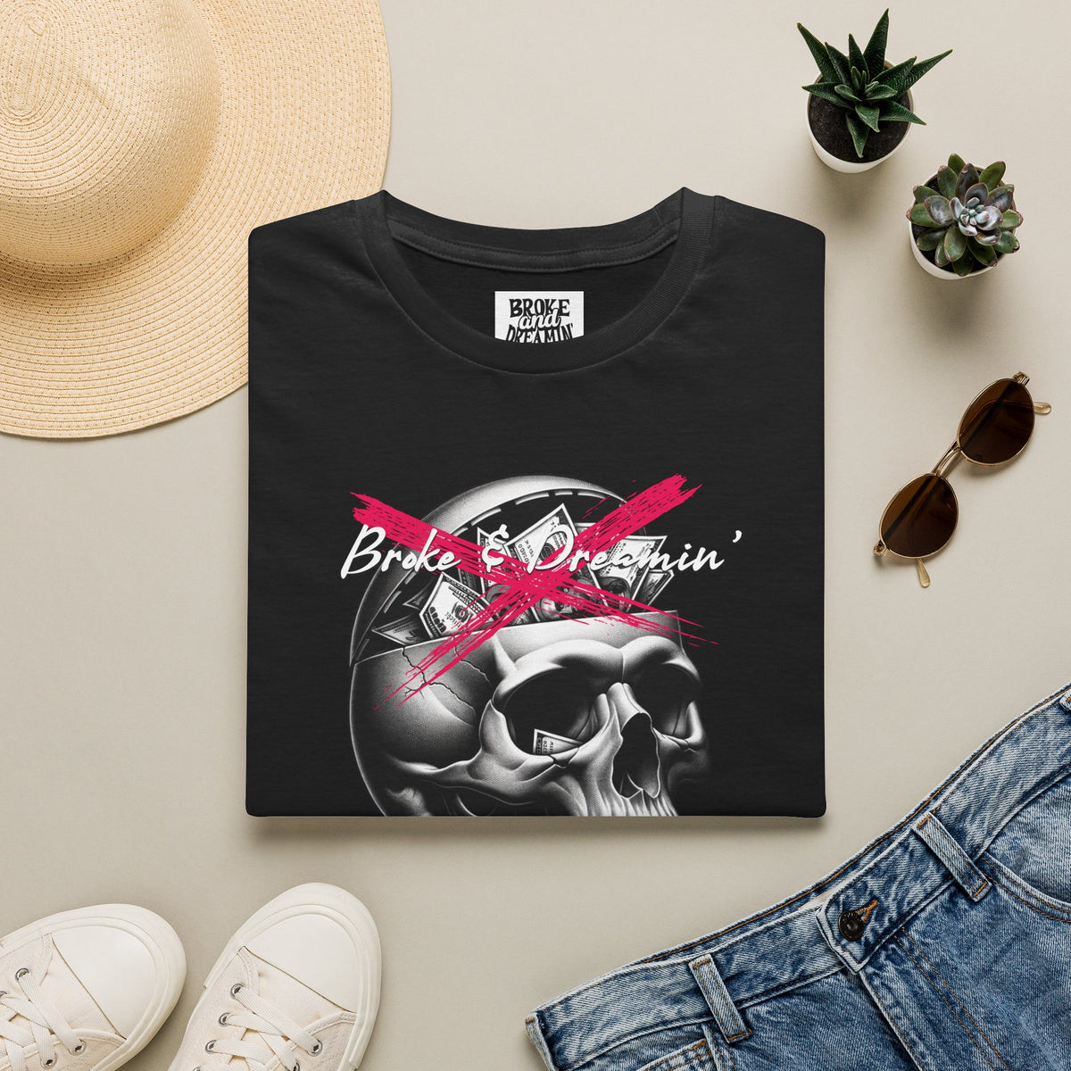 "Create Value” Unisex T-Shirt - Broke & Dreamin' T-Shirts