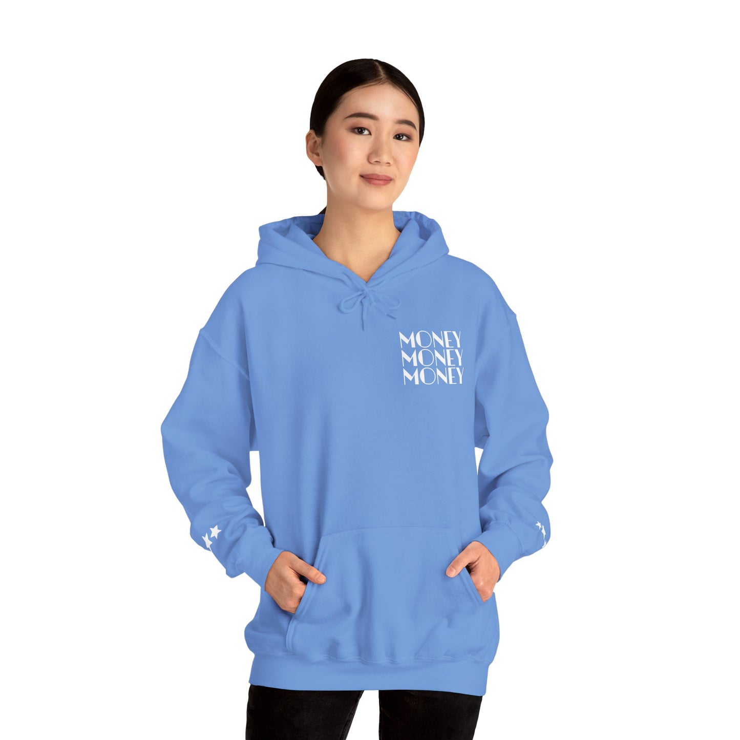 "Money Ain't Everything" Unisex College Hoodie - Broke & Dreamin' Hoodies