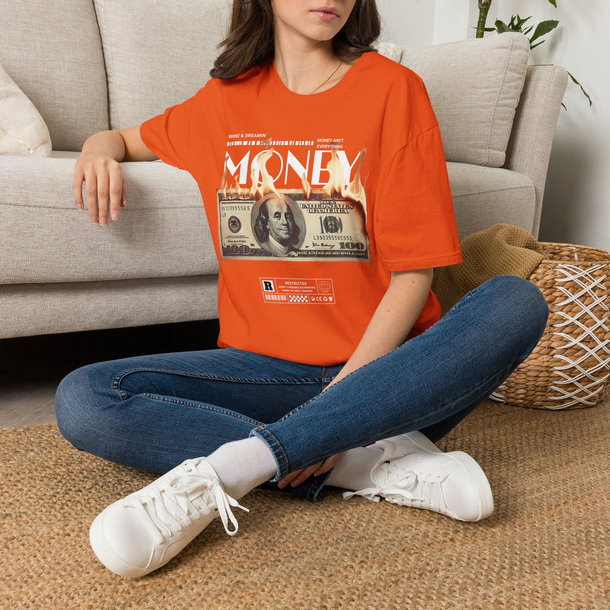 “Money Ain't Everything” Unisex T-Shirt - Broke & Dreamin' T-Shirts