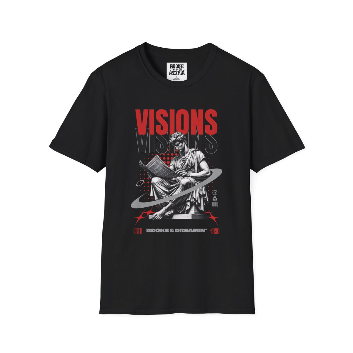 "Visions” Unisex T-Shirt - Broke & Dreamin' T-Shirts
