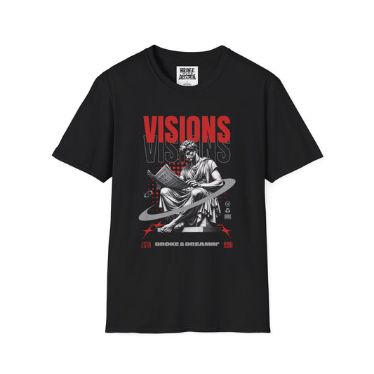 "Visions” Unisex T-Shirt - Broke & Dreamin' T-Shirts