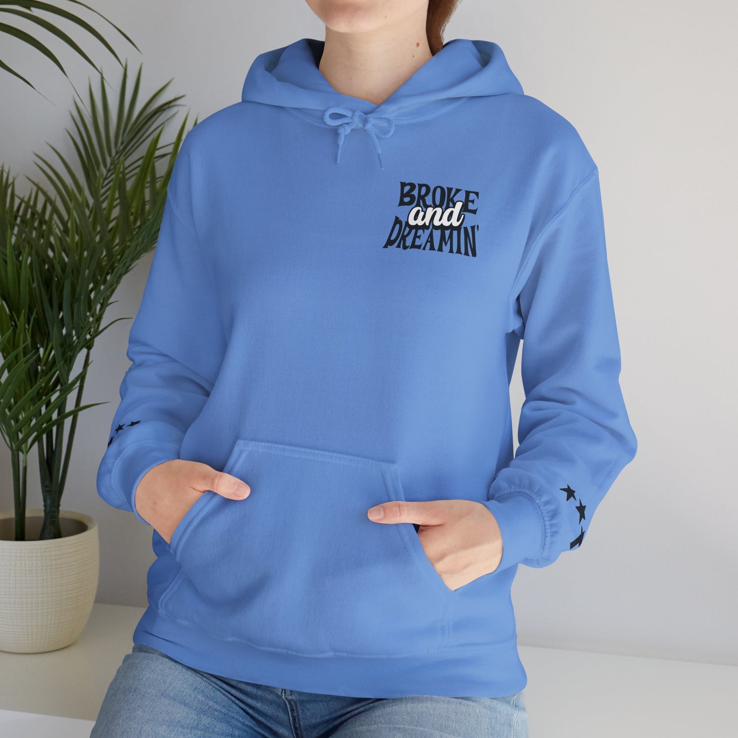 "618AMG x TGM" Unisex College Hoodie - Broke & Dreamin' Hoodies