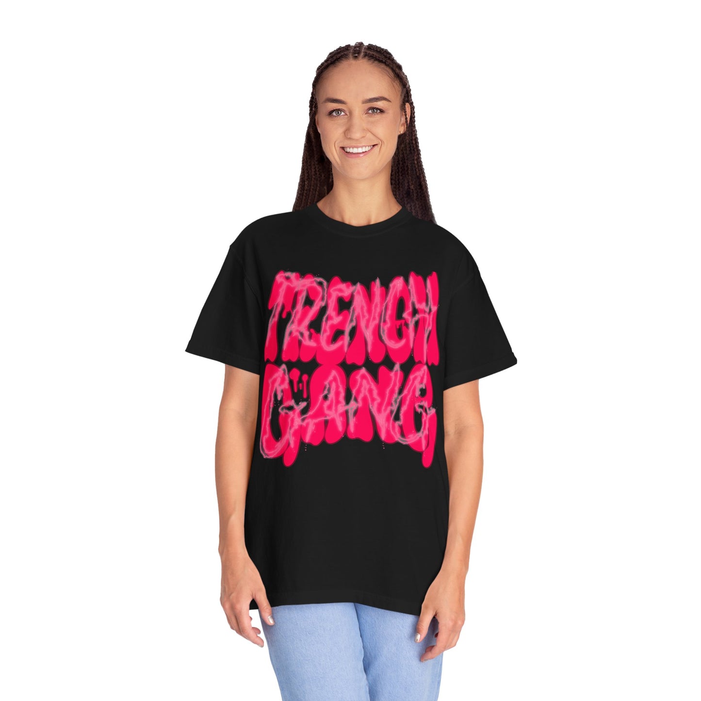 “Trench Gang Pink” Unisex T-Shirt - Broke & Dreamin' T-Shirts
