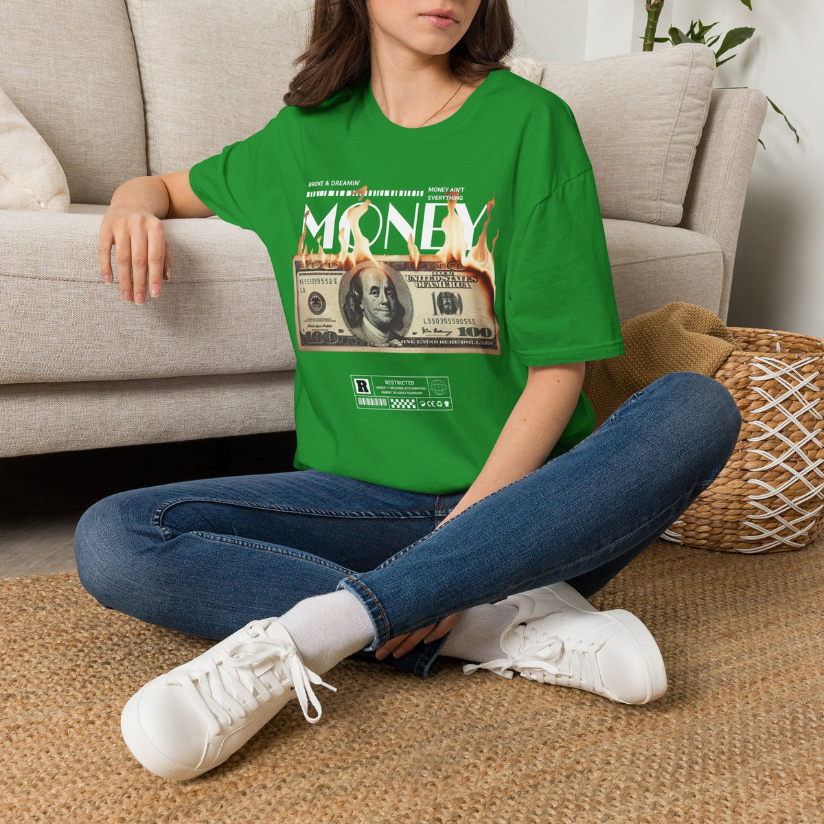 “Money Ain't Everything” Unisex T-Shirt - Broke & Dreamin' T-Shirts