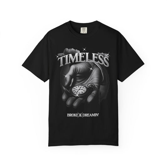 "Timeless” Skateboarder Unisex T-Shirt - Broke & Dreamin' T-Shirts