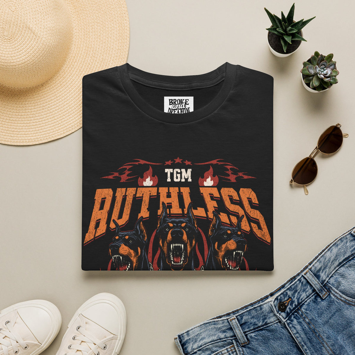 "TGM Ruthless” Unisex T-Shirt - Broke & Dreamin' T-Shirts