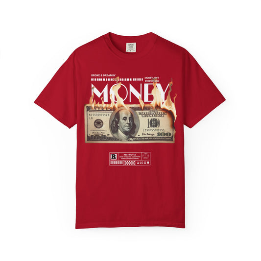 “Money” Unisex T-Shirt - Broke & Dreamin' T-Shirts