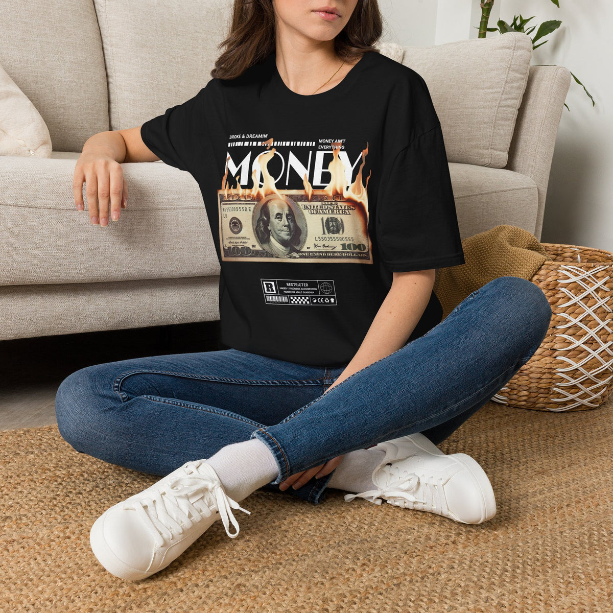 “Money Ain't Everything” Unisex T-Shirt - Broke & Dreamin' T-Shirts