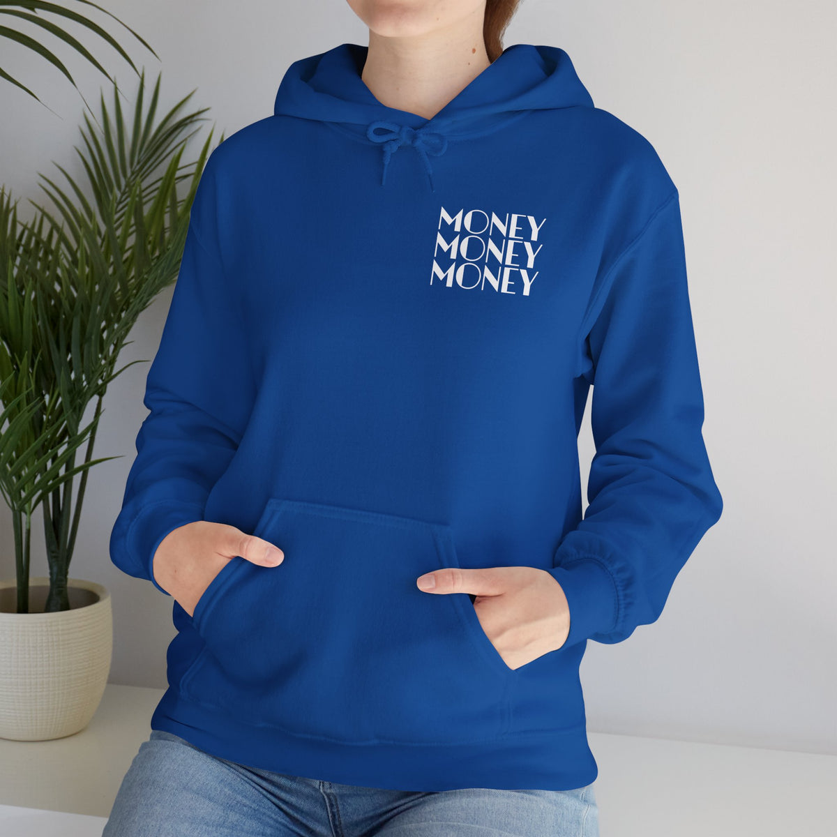 "Money Ain't Everything" Unisex College Hoodie - Broke & Dreamin' Hoodies