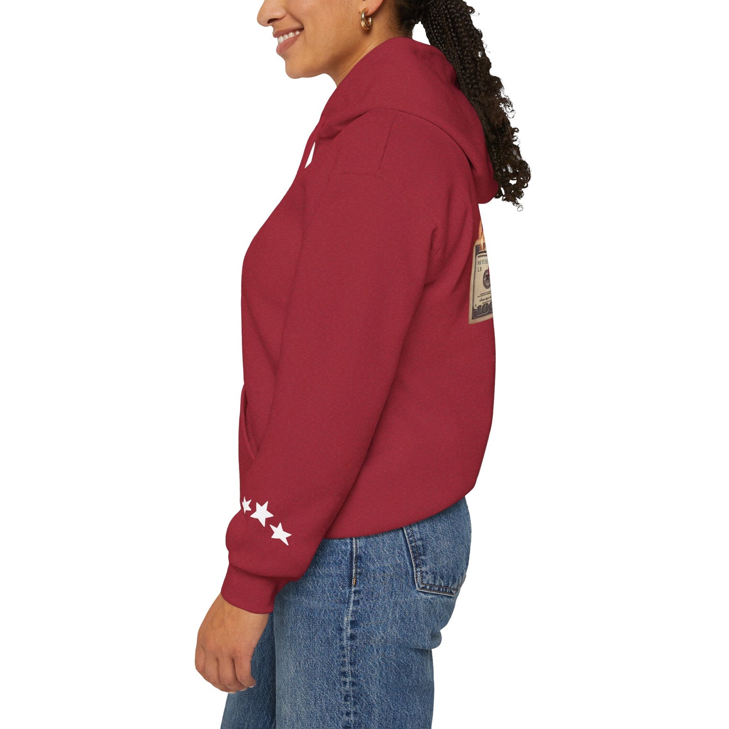 "Money Ain't Everything" Unisex College Hoodie - Broke & Dreamin' Hoodies