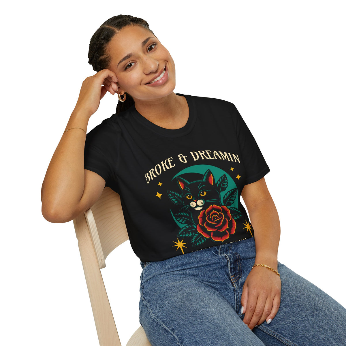 "Living Traditional” Unisex T-Shirt - Broke & Dreamin' T-Shirts