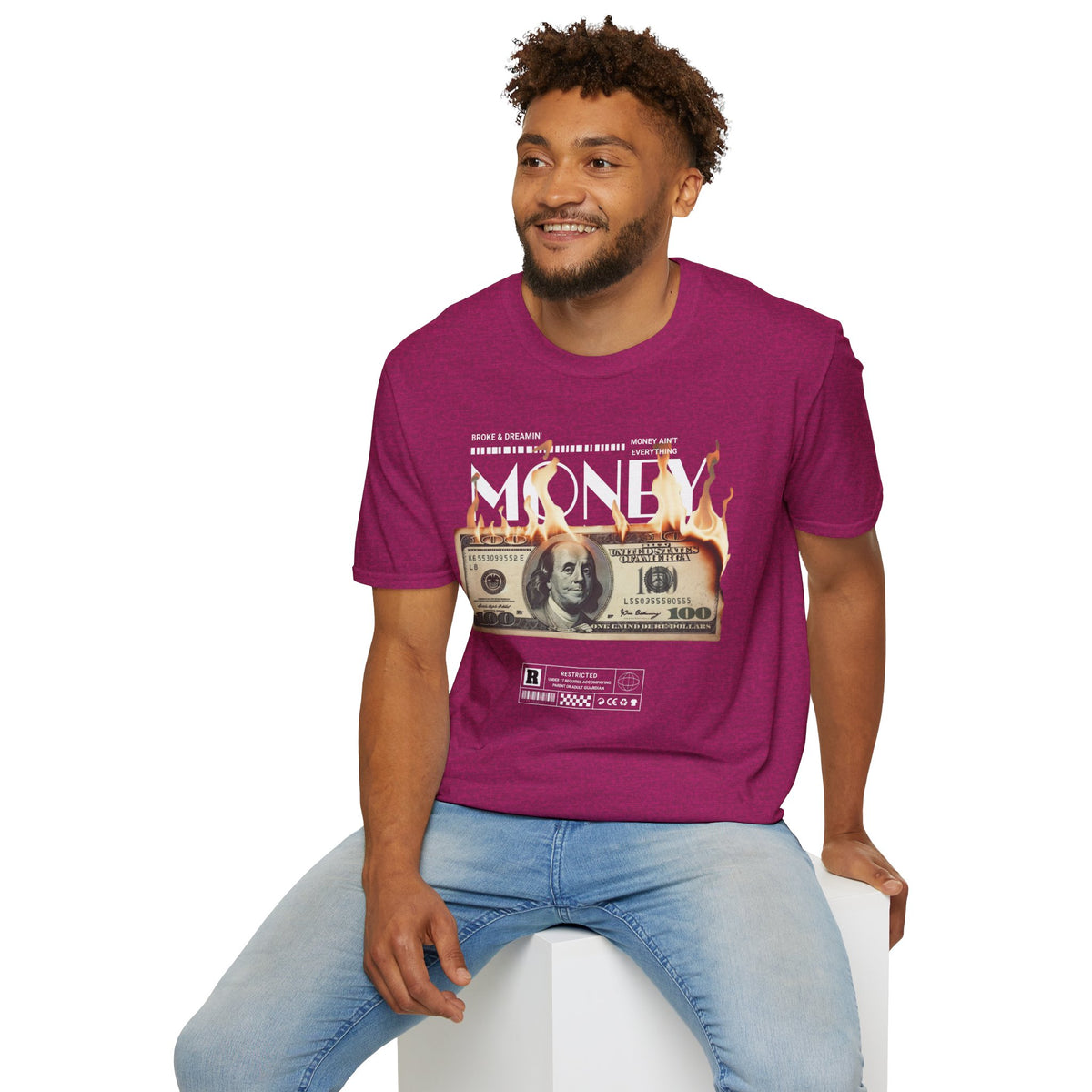 “Money Ain't Everything” Unisex T-Shirt - Broke & Dreamin' T-Shirts
