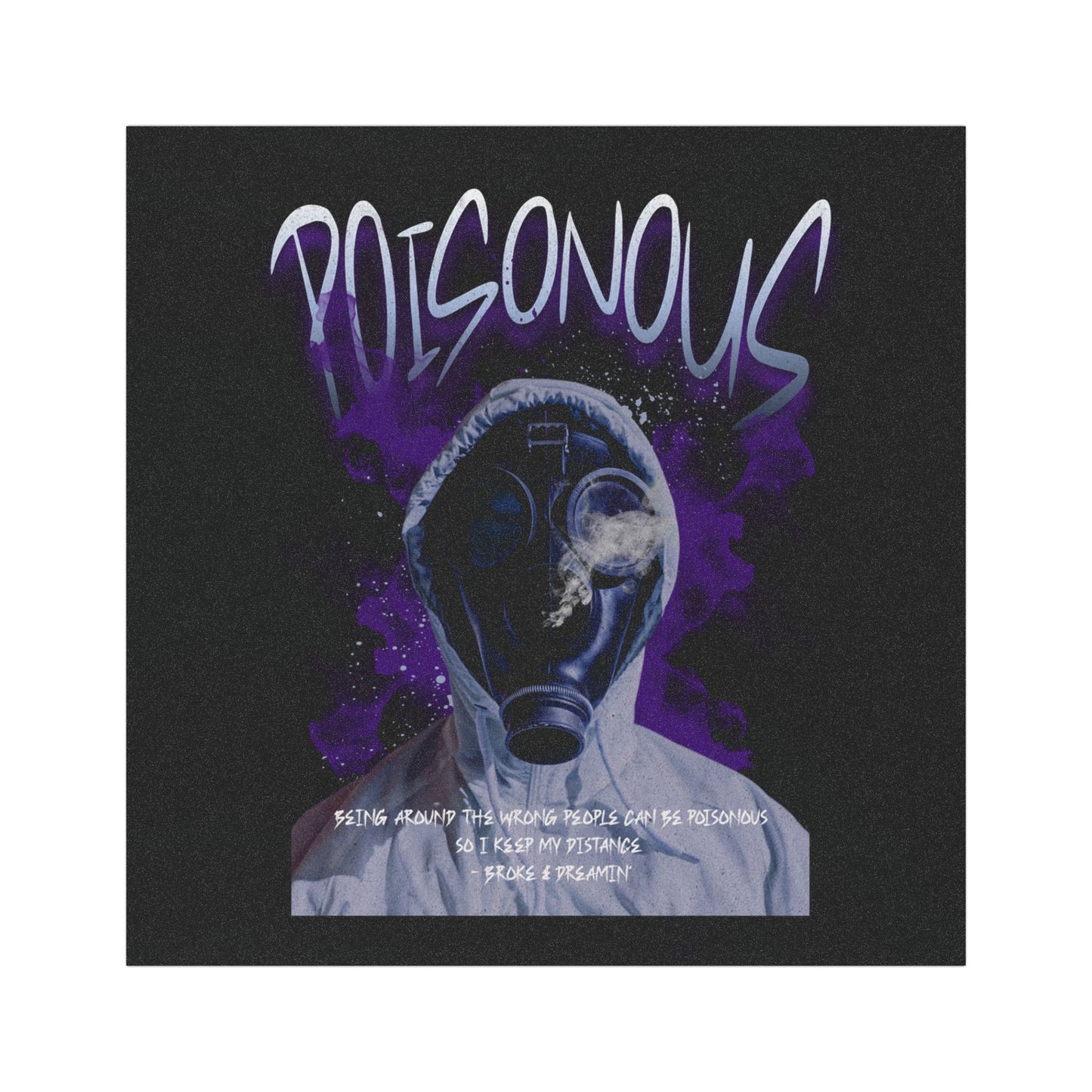 “Poisonous” Car Magnet - Broke & Dreamin' Magnets