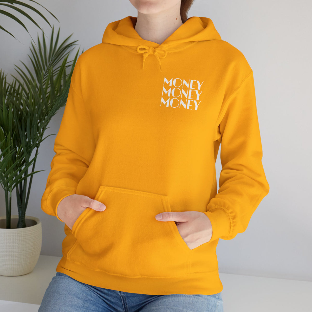 "Money Ain't Everything" Unisex College Hoodie - Broke & Dreamin' Hoodies
