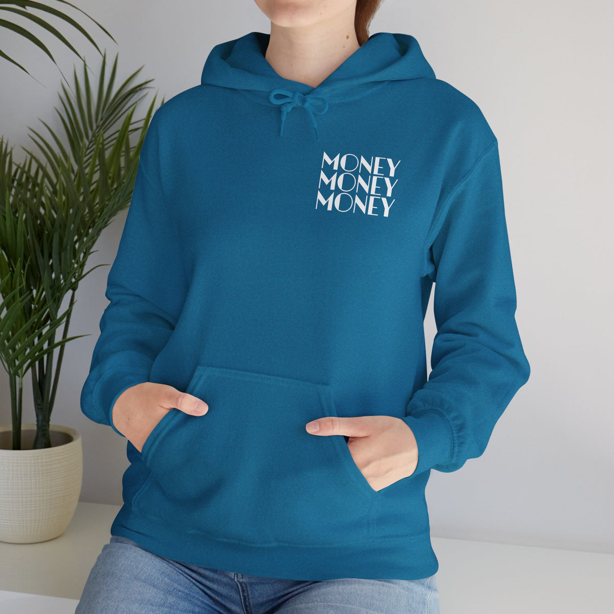 "Money Ain't Everything" Unisex College Hoodie - Broke & Dreamin' Hoodies