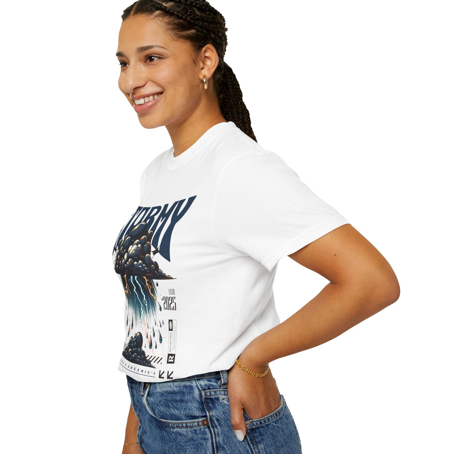 “Stormy” Unisex T-Shirt - Broke & Dreamin' T-Shirts