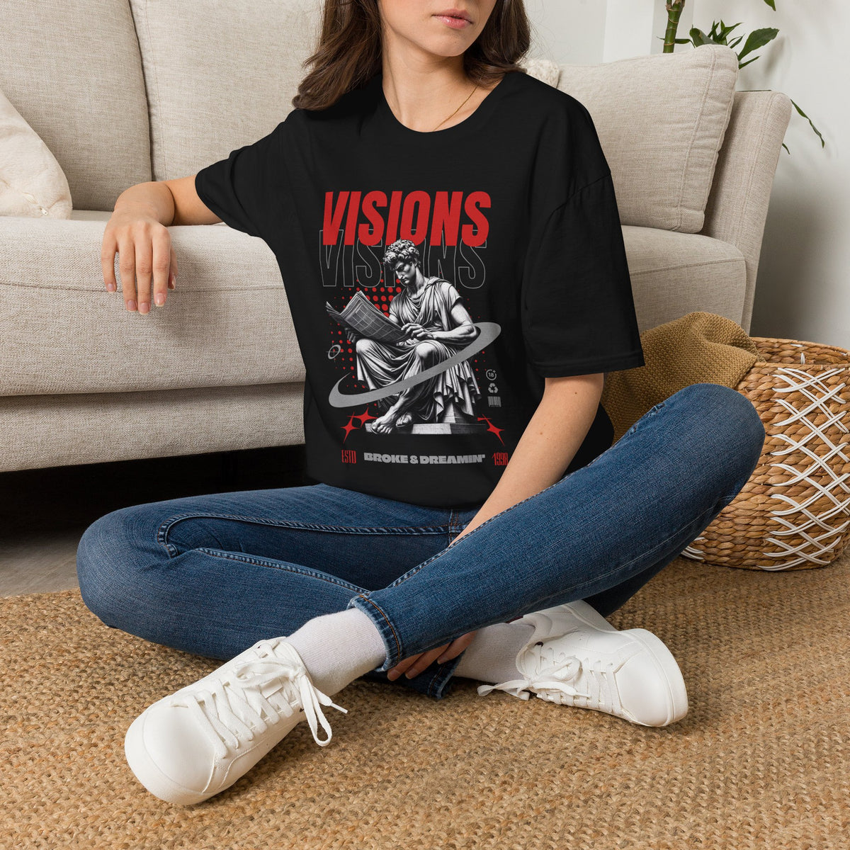 "Visions” Unisex T-Shirt - Broke & Dreamin' T-Shirts
