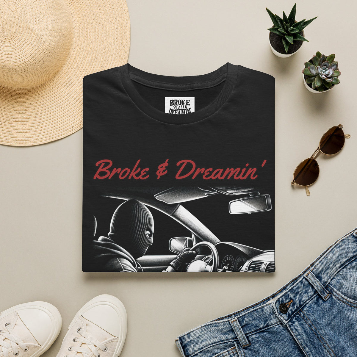 "Striker” Unisex T-Shirt - Broke & Dreamin' T-Shirts