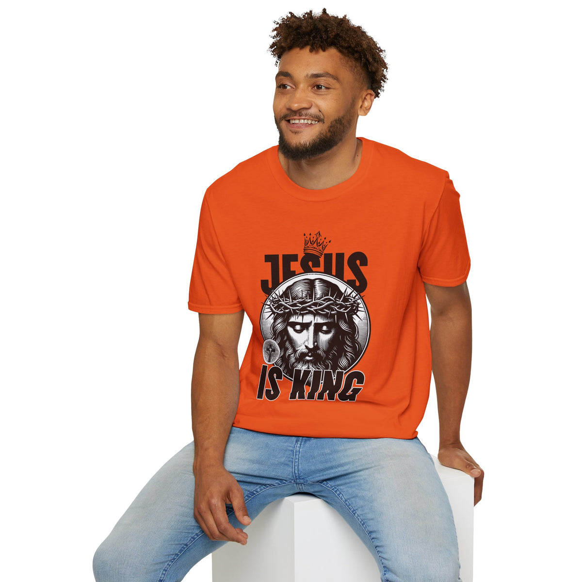"Jesus Is King” Unisex T-Shirt - Broke & Dreamin' T-Shirts